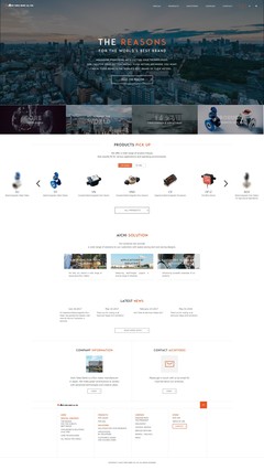 2017年網(wǎng)站設(shè)計(jì)師精選TOP10制造業(yè)公司網(wǎng)站范例